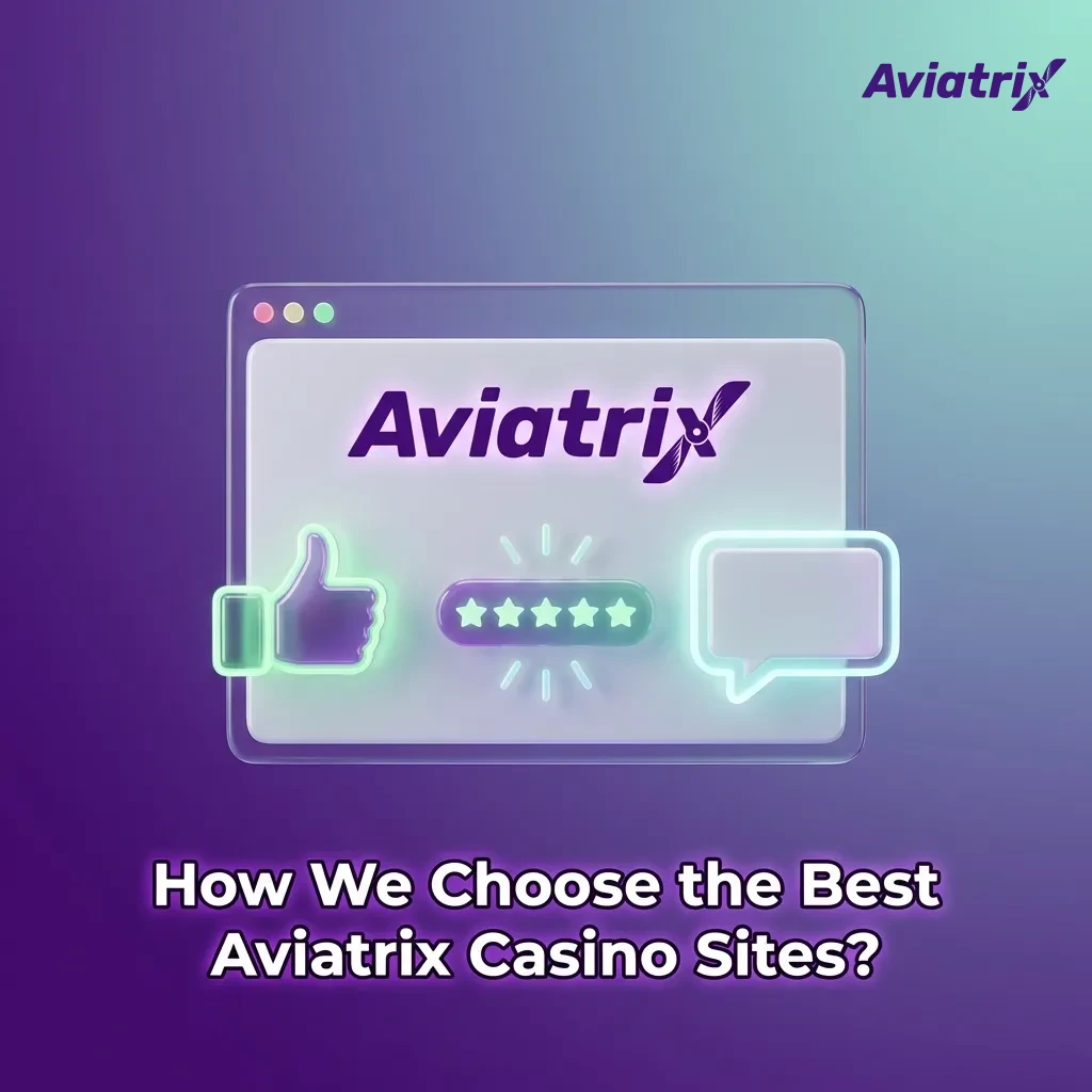 Checklist of factors our experts use to rate Aviatrix casino sites for Indian players