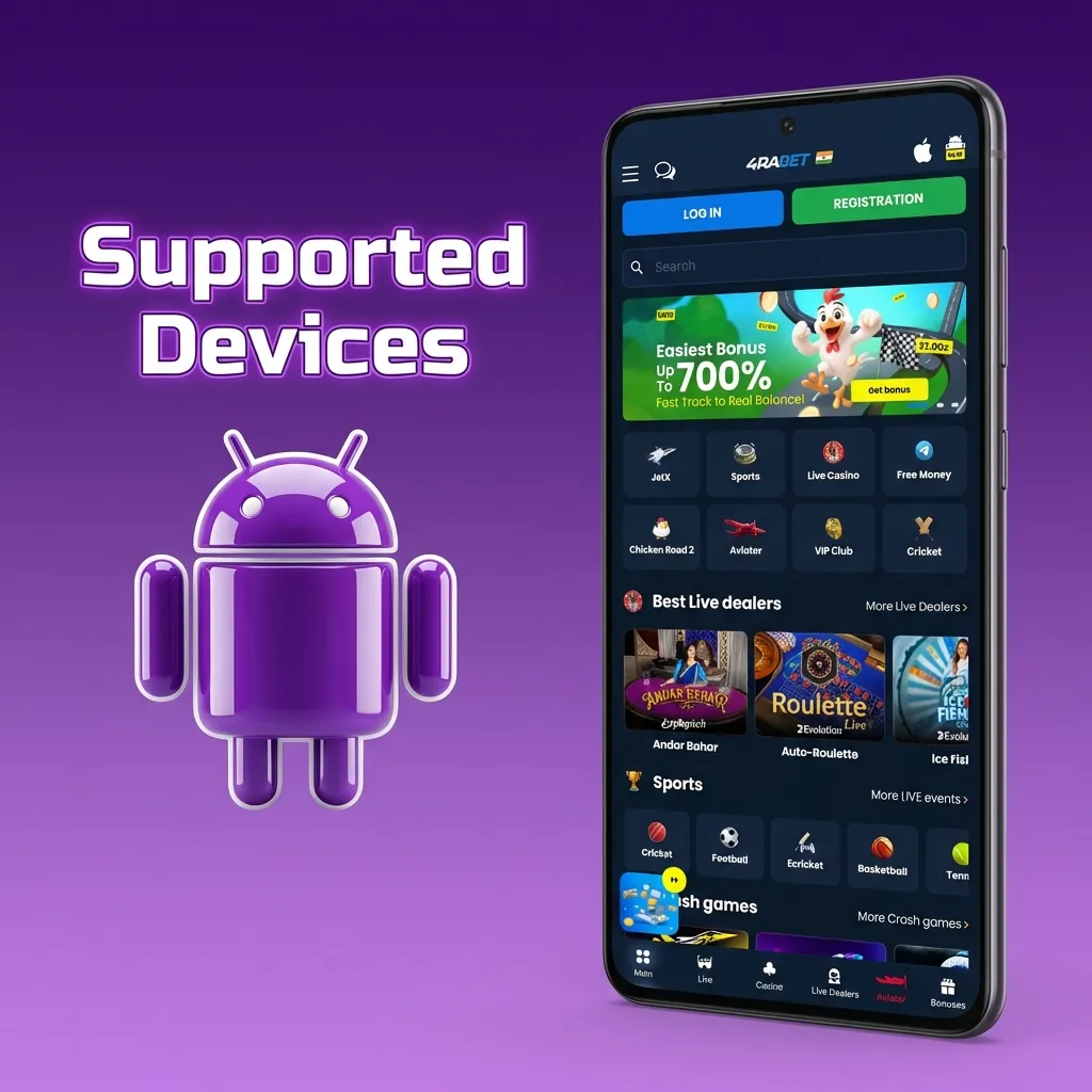 Graphic listing iPhone and iPad models that smoothly run Aviatrix 4rabet on iOS 12 or newer