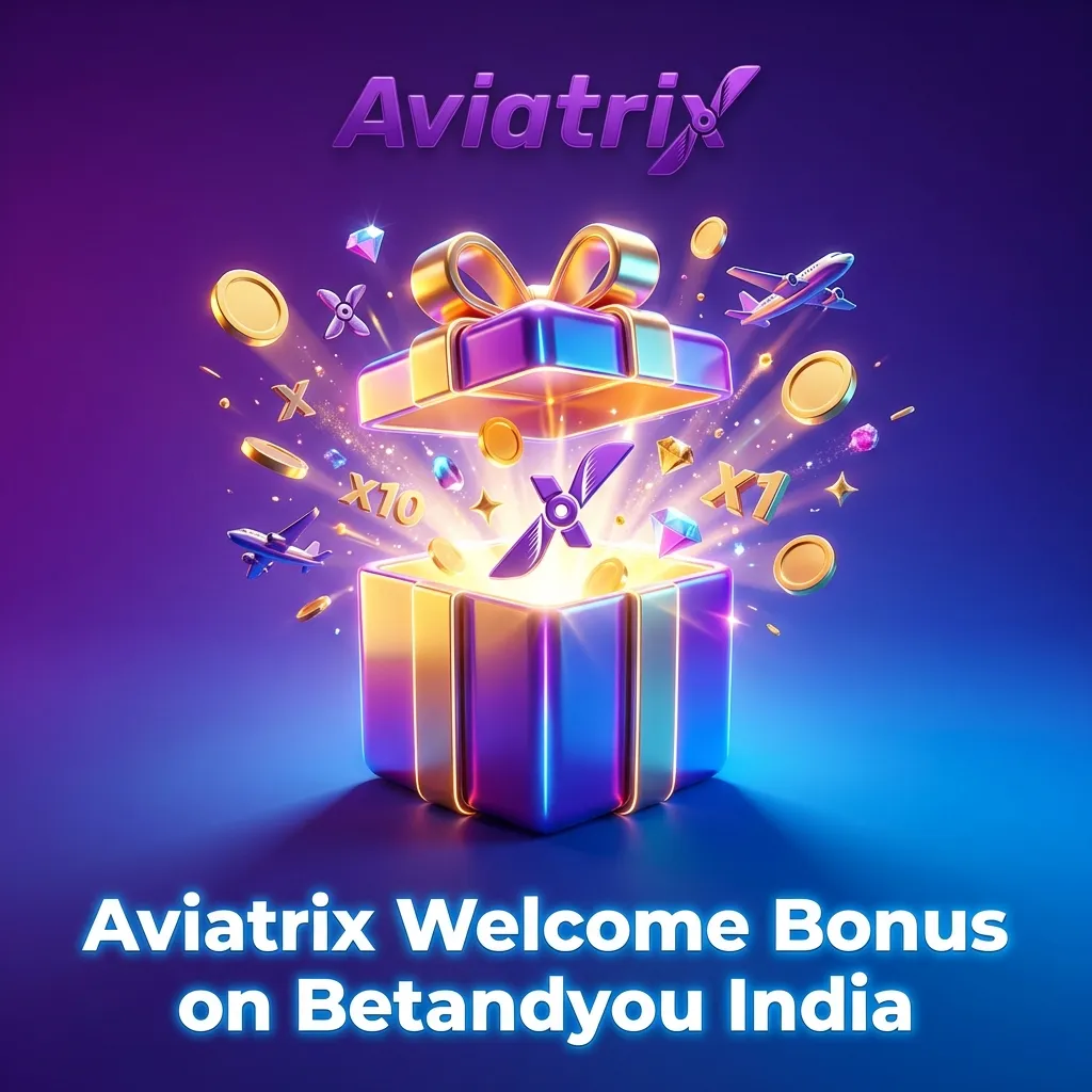 Aviatrix Welcome Bonus on Betandyou India offering up to ₹150000 and 150 free spins for new casino players after registration