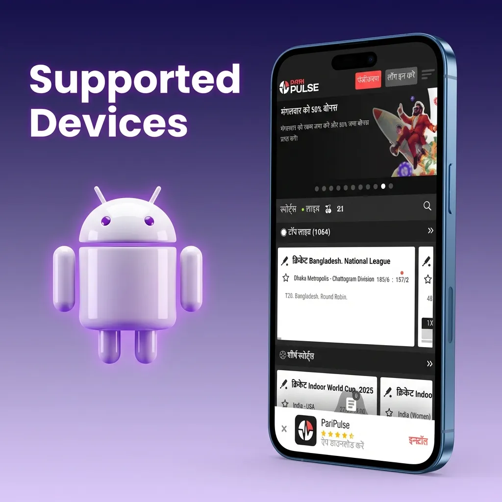 Illustration showing Aviatrix app running on budget, mid-range, and flagship Android phones tested in India (2020–2026).